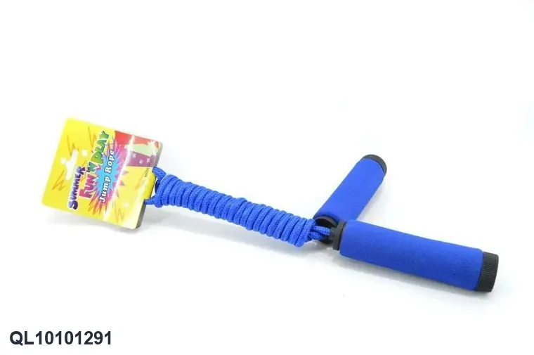 Silver-Colored Cotton Skipping Rope / Skull-Shaped / EVA Foam Hang Card wholesale from Qili Toys