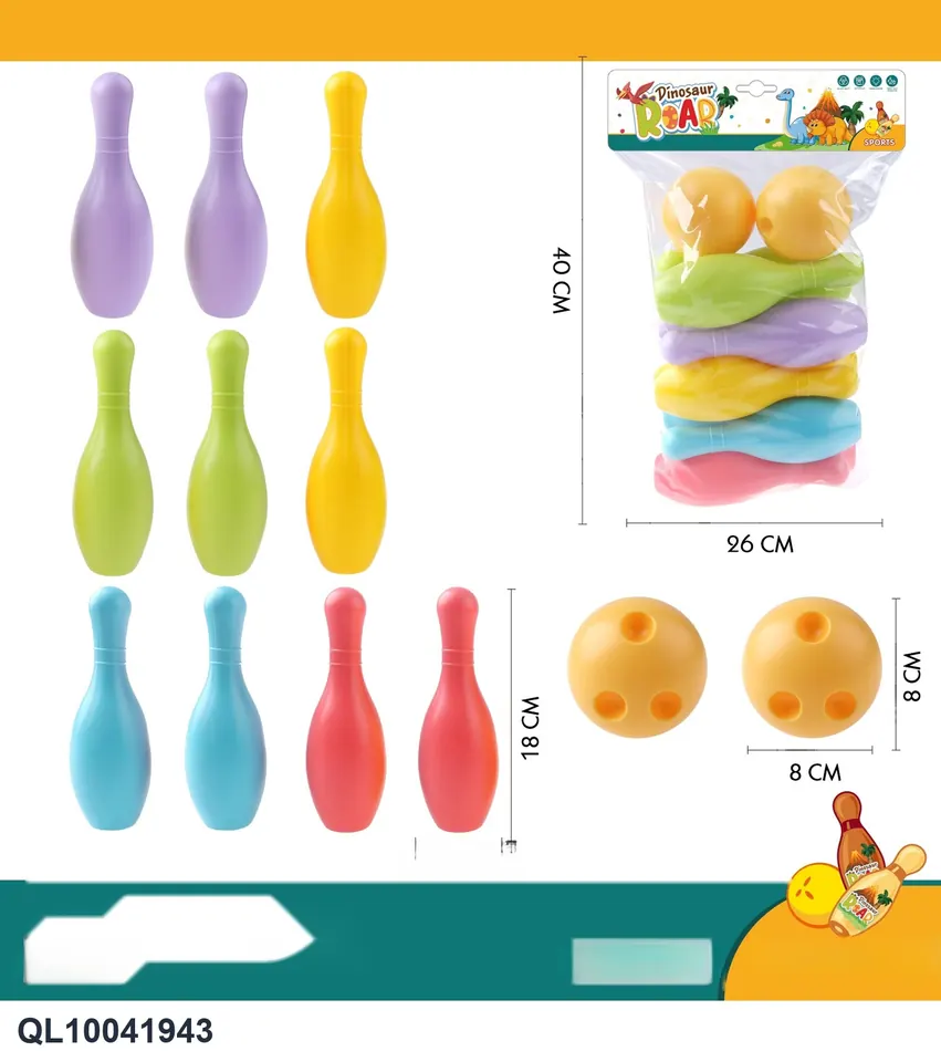 18CM Bowling Ball Header Bag wholesale from Qili Toys