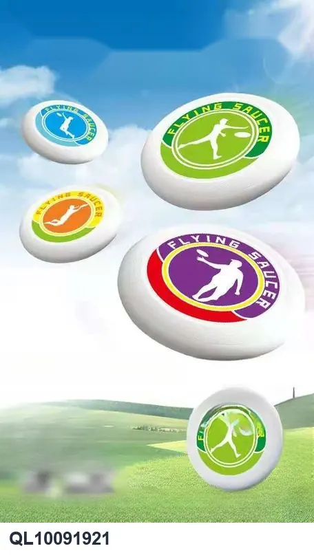 28Cm Soft-Grip Sports Frisbee English OPP Bags wholesale from Qili Toys