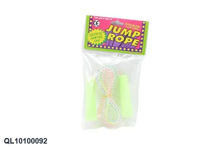 Jump Rope PE Card Sleeve wholesale from Qili Toys