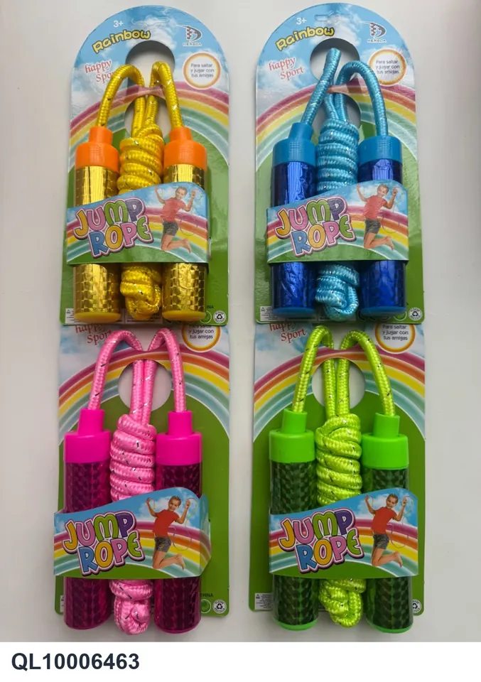 Single Silver Thread Skipping Rope Tie Board wholesale from Qili Toys