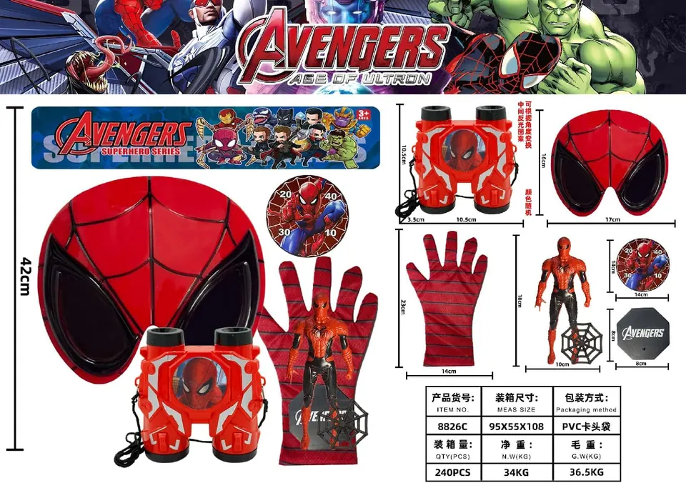 Starscream + Sunglasses + Gloves + Telescope + Chassis Target PVC wholesale from Qili Toys
