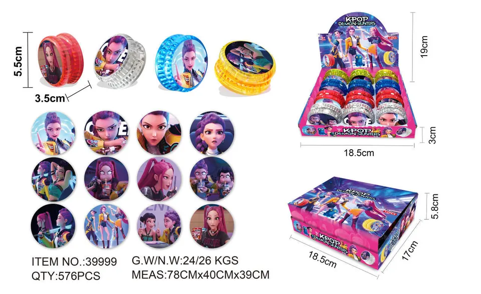 Women's Group Yo-Yo (12pcs single price) Display Box wholesale from Qili Toys