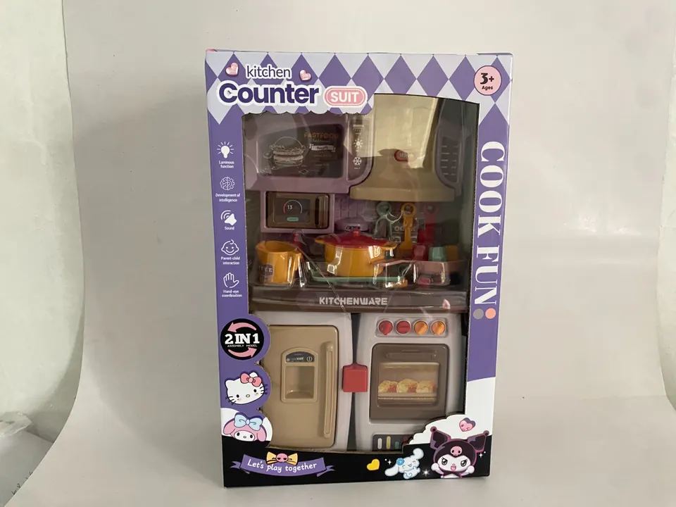 Sanrio Sectional Cabinet Playset With Matching Lights And Sound Window Box wholesale from Qili Toys