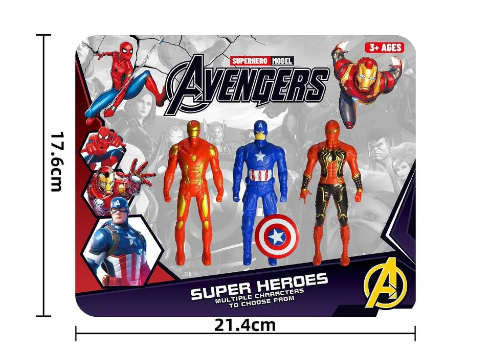 Avengers (card board) 3-Player Battle Set A Board Mounting wholesale from Qili Toys