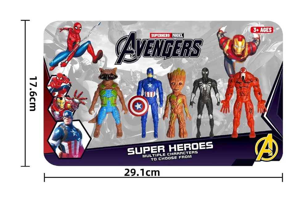 Avengers (card board) 5-Player Battle Set A Board Mounting wholesale from Qili Toys