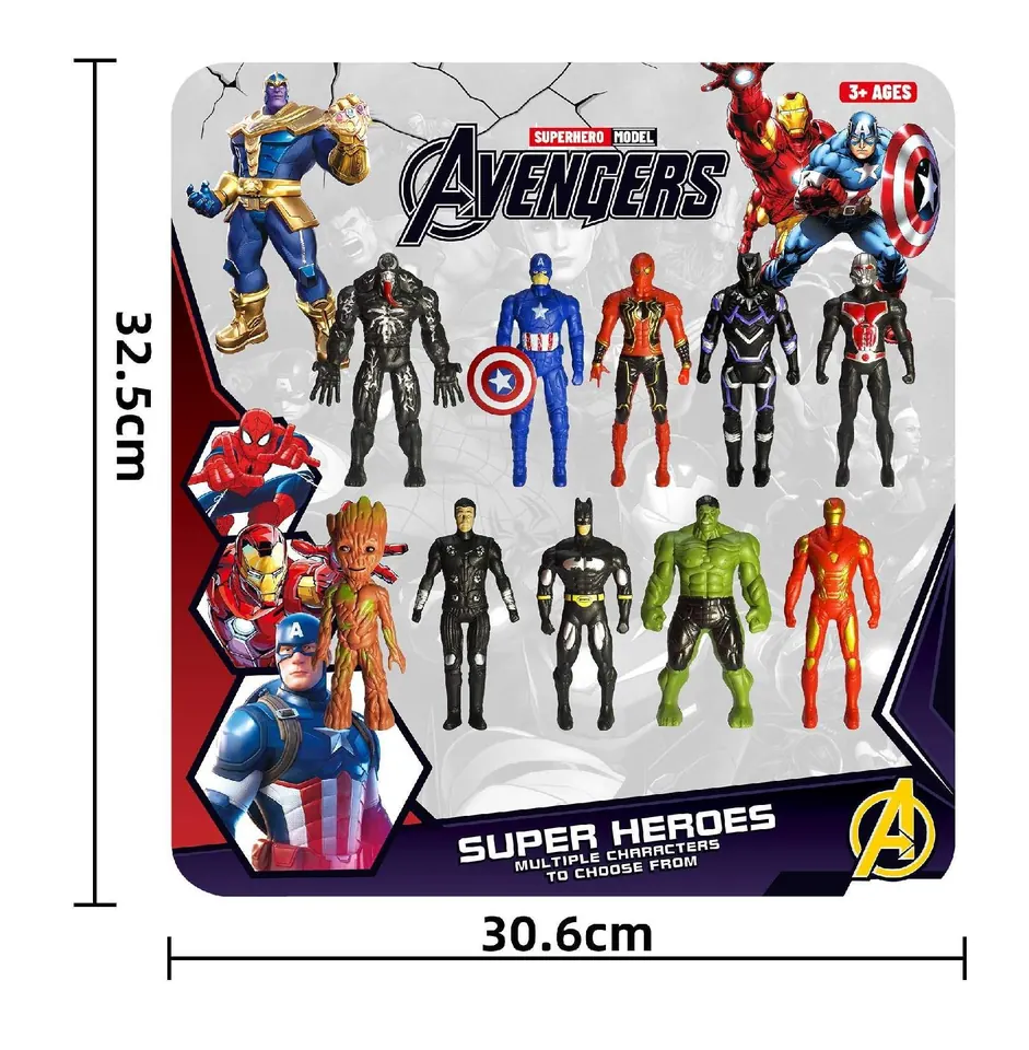 Avengers (cardboard) 10-Player Battle Set Board Mounting wholesale from Qili Toys
