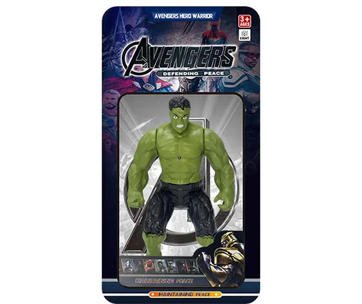 Hulk/With Lights (head, hands and feet movable) Board Mounting wholesale from Qili Toys