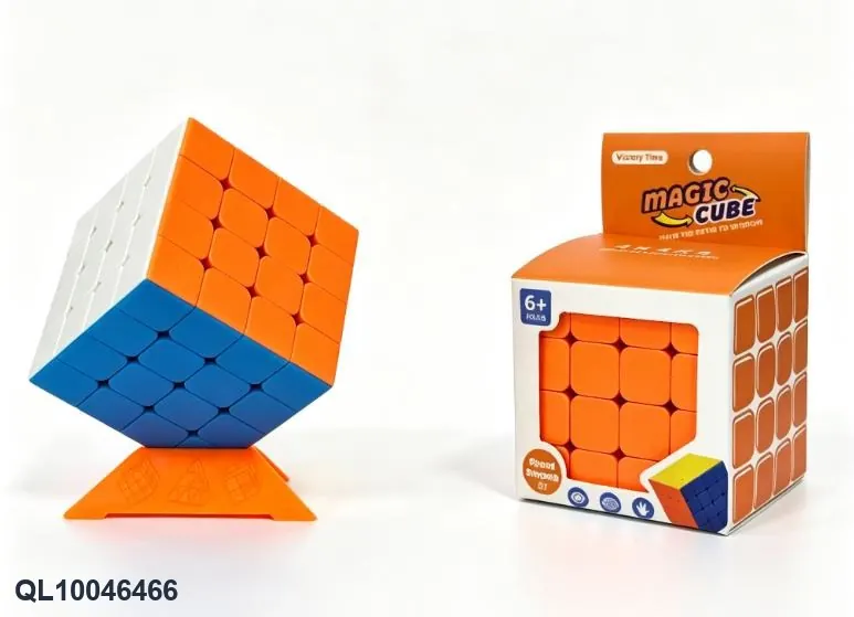 6.2Cm Solid Color Fourth Level Rubik's Cube Window Box wholesale from Qili Toys