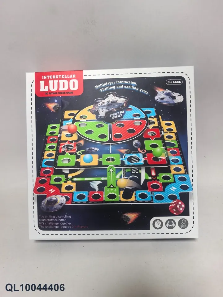 Airplane Chess Color Box wholesale from Qili Toys