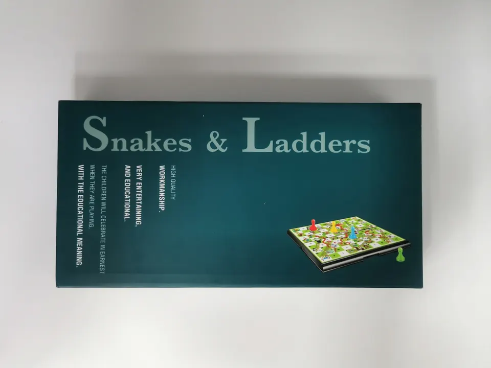 Folding Box Snakes And Ladders (no. 1) Color Box wholesale from Qili Toys