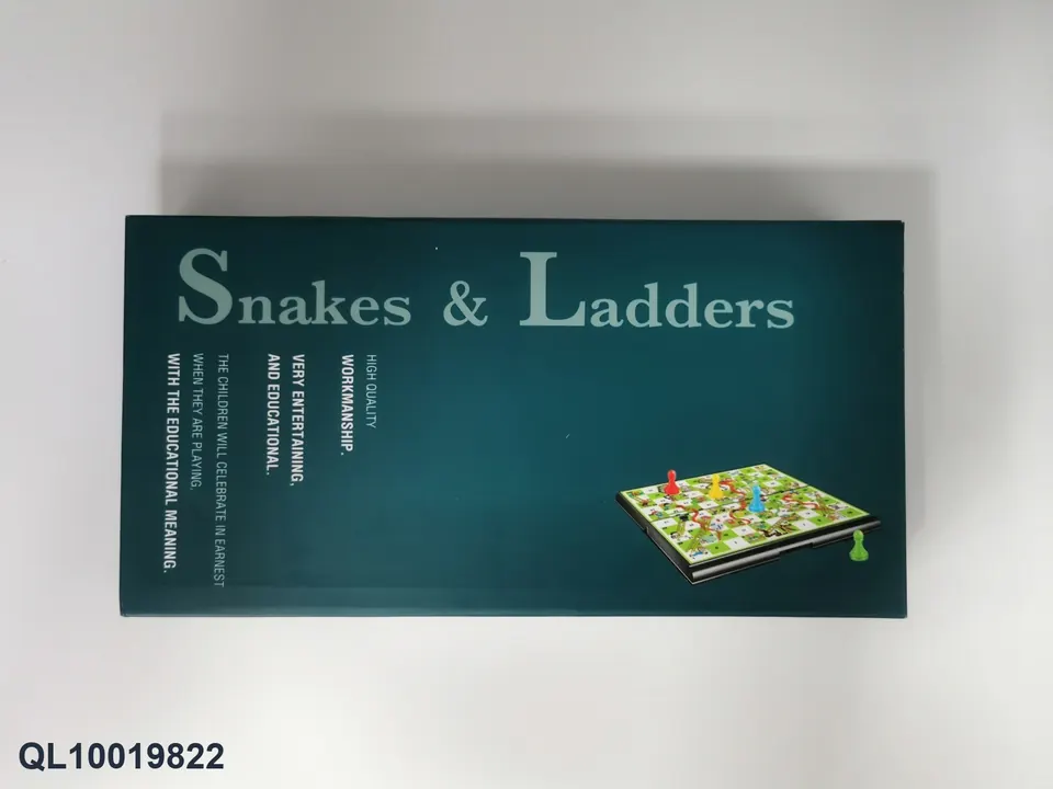 Folding Box Snakes And Ladders (no. 1) Color Box wholesale from Qili Toys