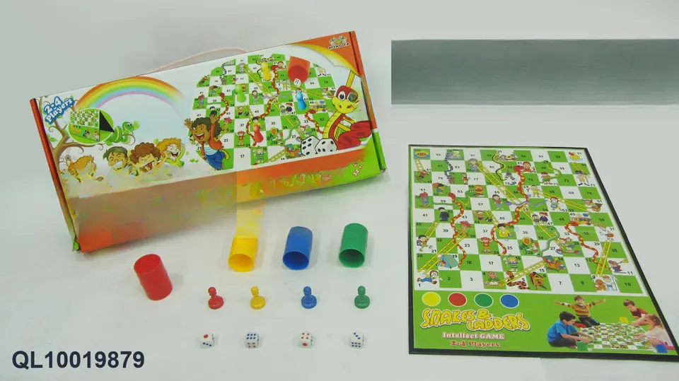Medium T Board Snake Chess [Chessboard 35*25CM] Portable Box wholesale from Qili Toys