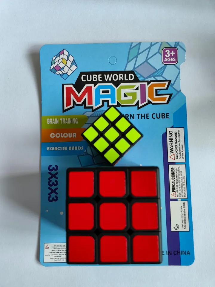 5.3Cm And 3.0Cm Third-Order Rubik's Speed Cube Set Blister Board wholesale from Qili Toys