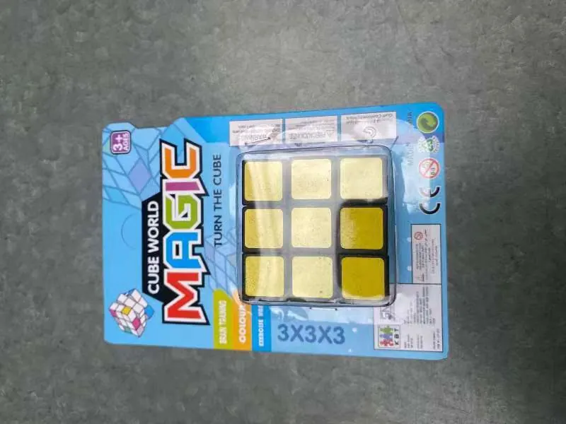 5.3Cm Third-Order Rubik's Speed Cube Blister Board wholesale from Qili Toys