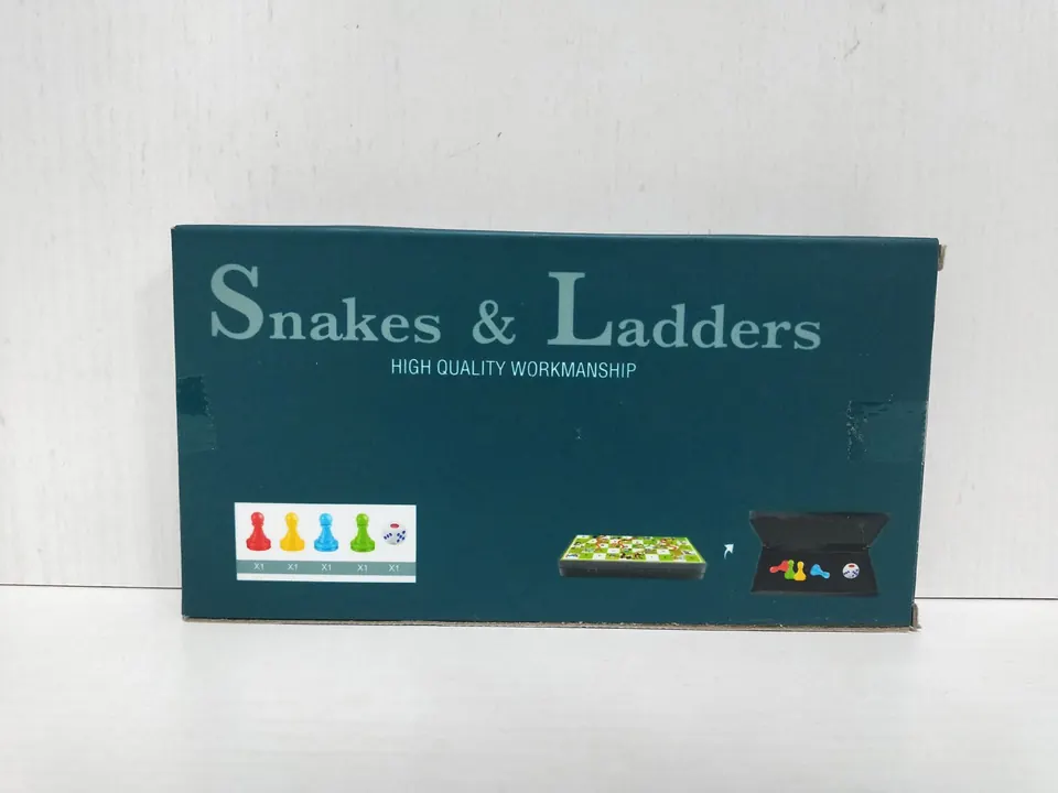 Folding Box Snakes And Ladders (no. 4) Color Box wholesale from Qili Toys