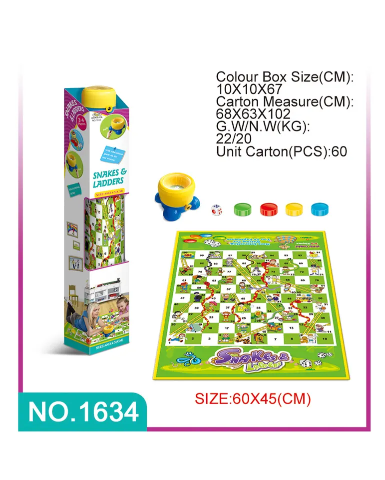 Medium Barrel Dice Bell Snake Chess [60*45] Window Box wholesale from Qili Toys