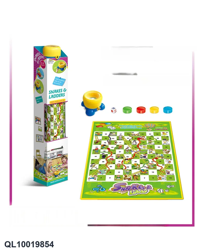 Medium Barrel Dice Bell Snake Chess [60*45] Window Box wholesale from Qili Toys