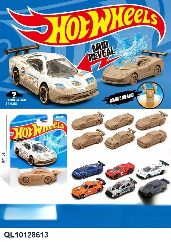 1:64 Scale Die-Cast Car Blind Box, Novelty And Unique Cardboard Packaging wholesale from Qili Toys