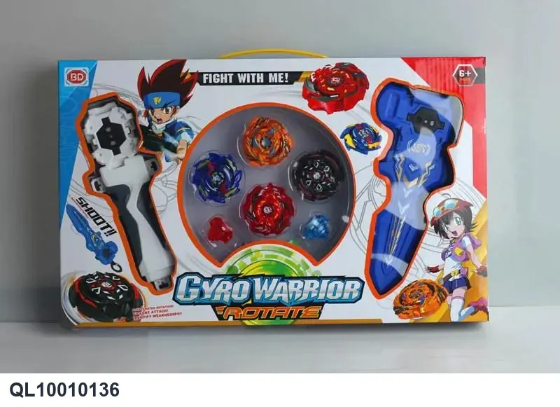 Alloy Combat Spinning Top Window Box wholesale from Qili Toys