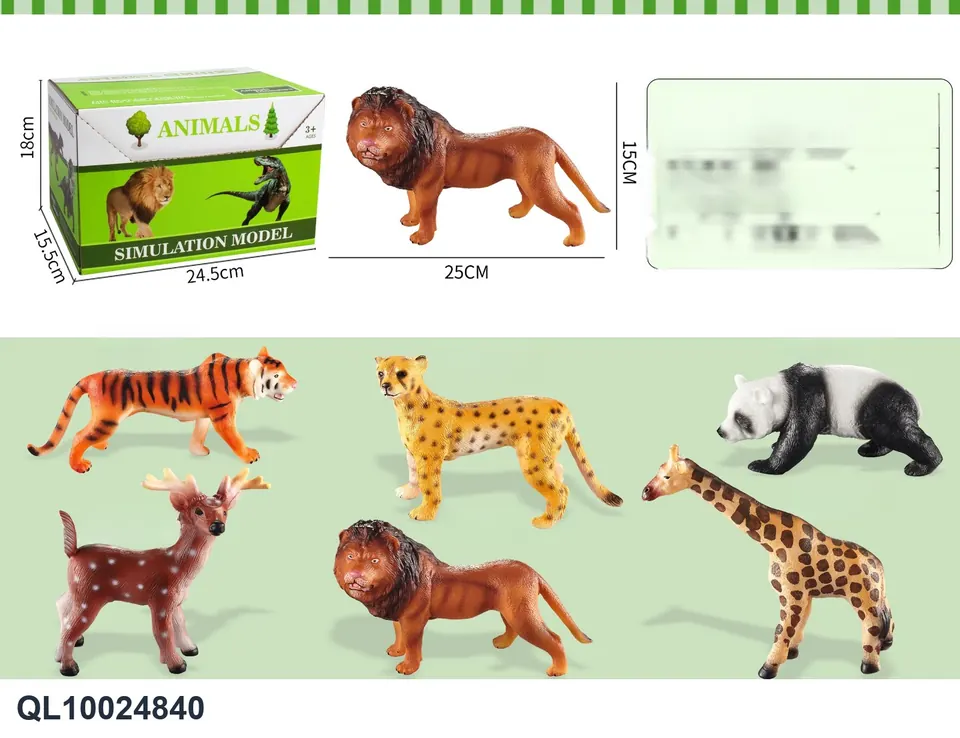 Animal Model (vinyl) Display Box wholesale from Qili Toys