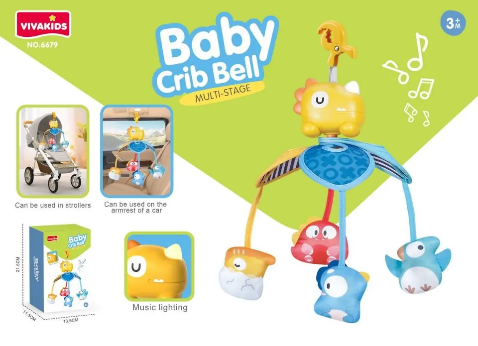 Dinosaur Pendant/Car Music Box Color Box wholesale from Qili Toys
