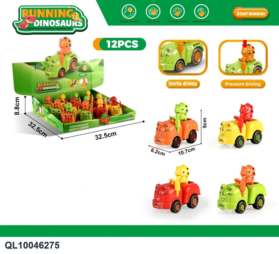 Funny Press Dinosaur Display Box wholesale from Qili Toys