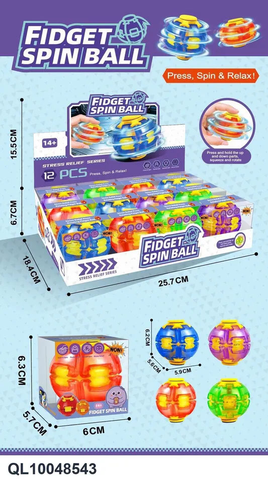 Gyroscope Display Box wholesale from Qili Toys