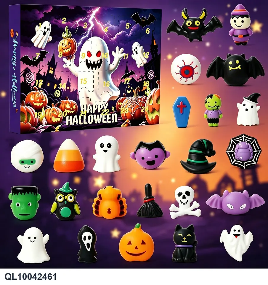 Halloween Unzip Pinch Blind Box Blind Box wholesale from Qili Toys