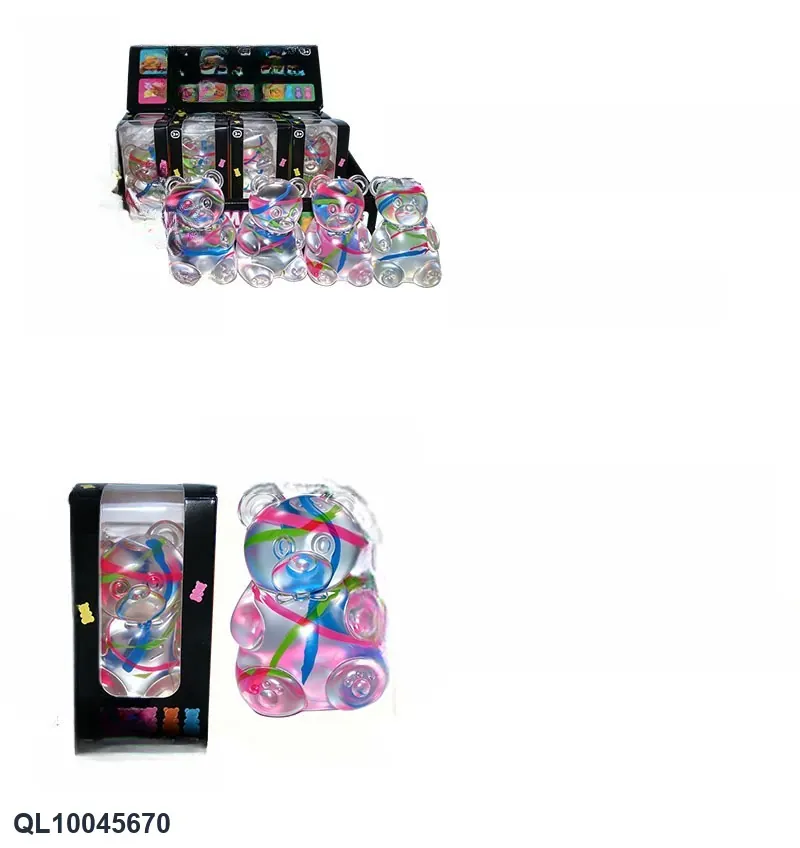 Hand-Painted Maltose Bear Pinch Fun Display Box wholesale from Qili Toys