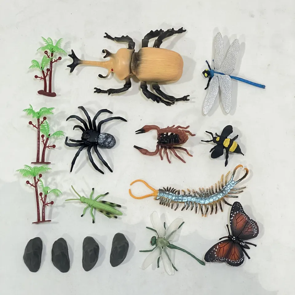 Insects And Animals (mingben box) (two mixed packs) Clear Styrene Box wholesale from Qili Toys