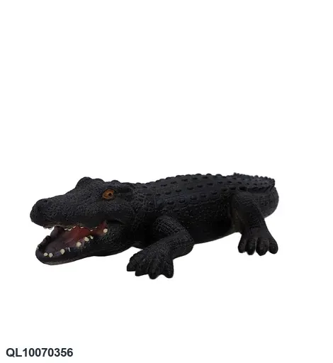 Medium-Sized, Realistic, Environmentally Friendly, Synthetic Cotton Filling For Plush Toy Crocodiles (without electronics). Hang Card + Bag wholesale from Qili Toys