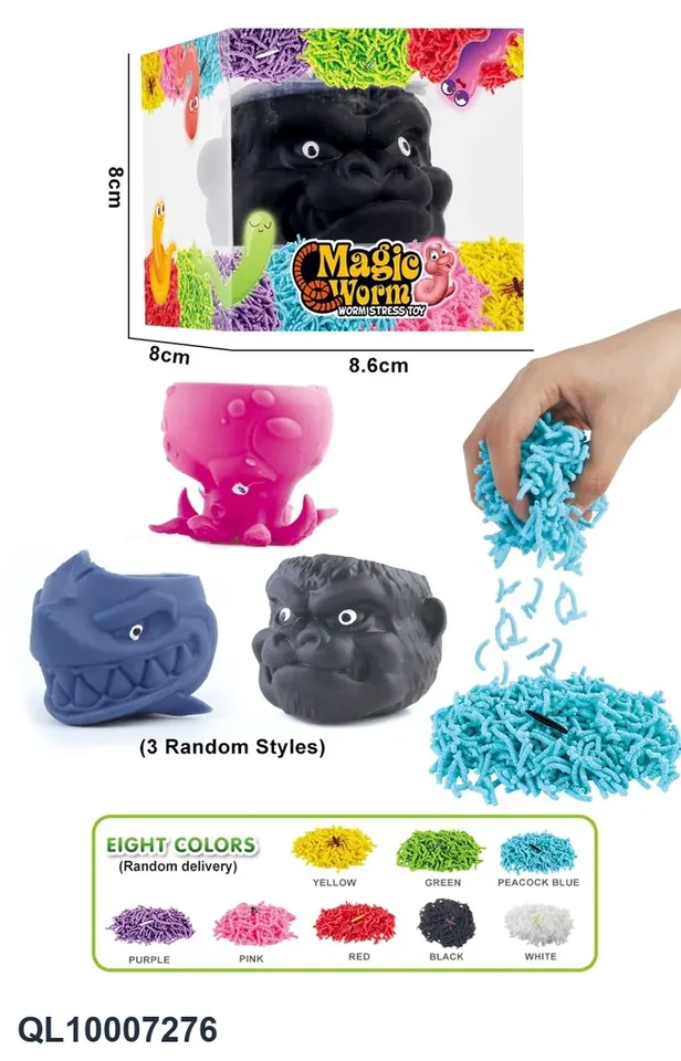 Monster Magic Bug PVC Clear Box PVC Box wholesale from Qili Toys