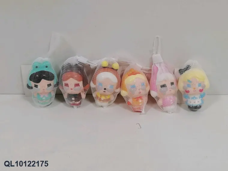PU Crying Baby Squishy Toy Mesh Bag wholesale from Qili Toys