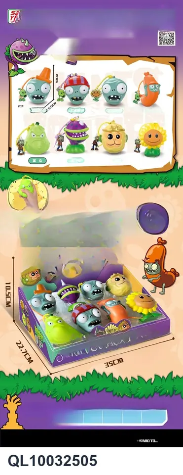 Plants Vs. Zombies: Slow-Reloading (a-style display box packaging) Display Box wholesale from Qili Toys