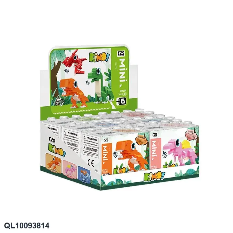 Prehistoric Baby Dinosaur Clear Styrene Box wholesale from Qili Toys
