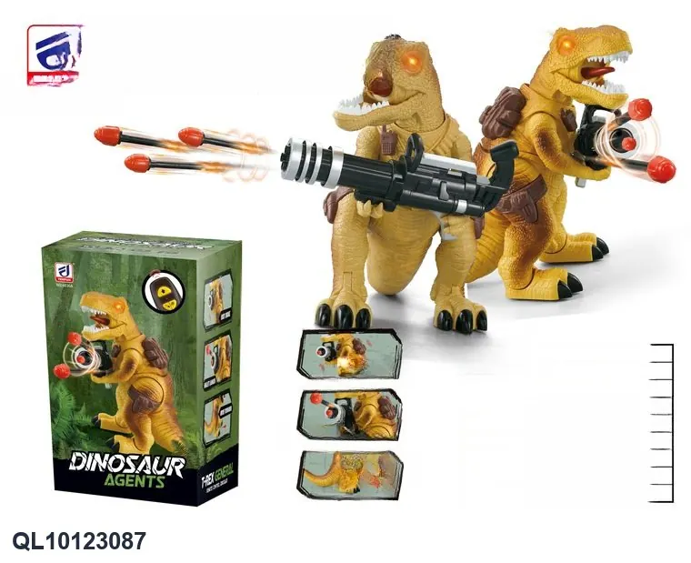 Remote Control Special Attack Dinosaur Color Box wholesale from Qili Toys