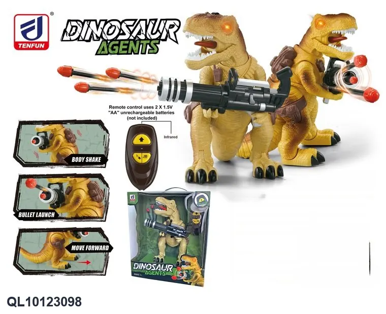 Remote Control Special Attack Dinosaur Window Box wholesale from Qili Toys