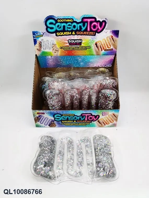 Sensory Toy: Stress-Relieving Water Tube And Bag (with laser effect) In wholesale from Qili Toys