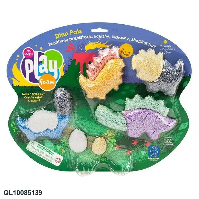 Snowflake-Shaped Dinosaur Figurines Hanging Charm Hang Card wholesale from Qili Toys