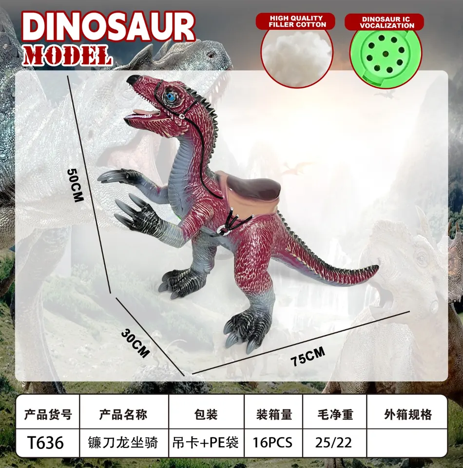 Therizinosaurus (mount) PE Bag+Elevator wholesale from Qili Toys