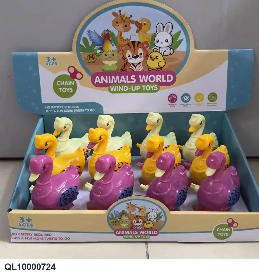 Three-Color Swan Box Display Box wholesale from Qili Toys