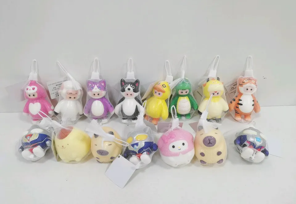 A Variety Of Medium-Sized, Slow-Rebound Balls In Mixed Sets. Mesh Bag wholesale from Qili Toys