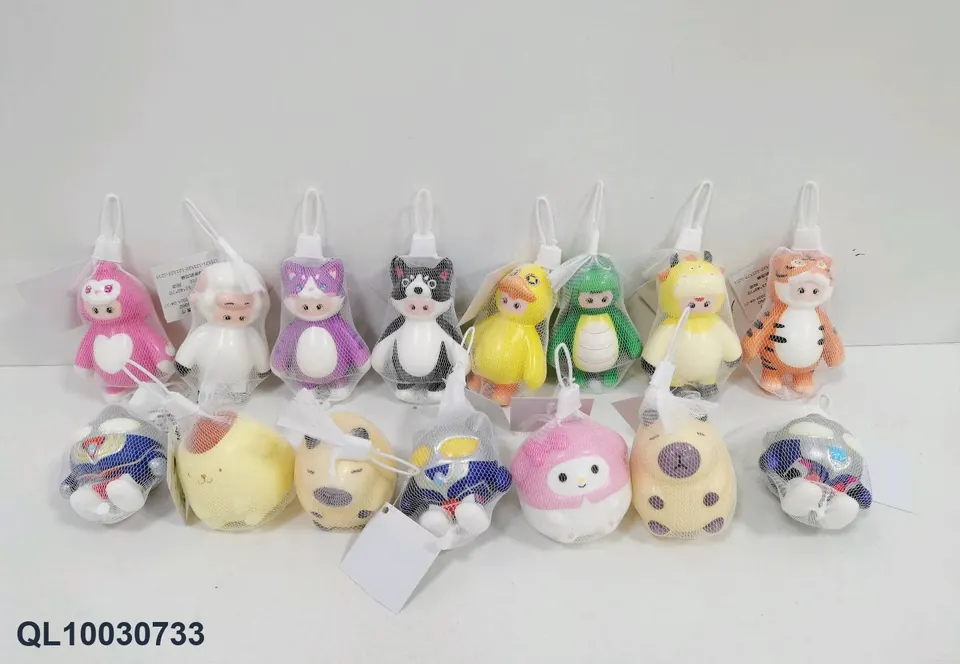 A Variety Of Medium-Sized, Slow-Rebound Balls In Mixed Sets. Mesh Bag wholesale from Qili Toys