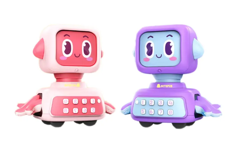Cute And Adorable Octopus (single specimen) PVC Bags (mixed colors) wholesale from Qili Toys