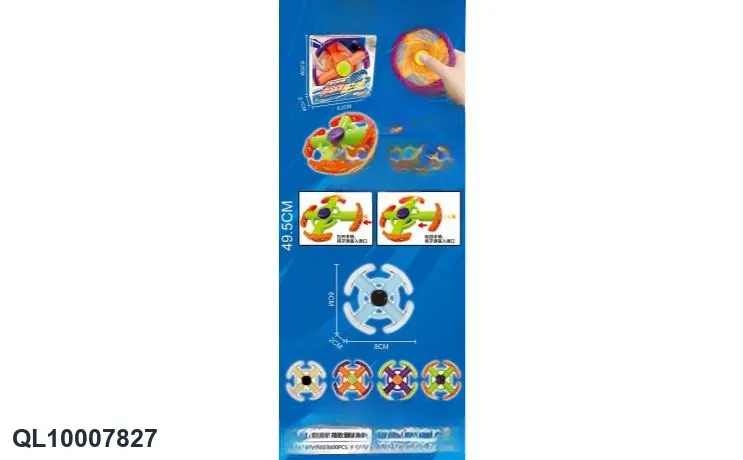 Cyclone Spinning Top PVC Box wholesale from Qili Toys