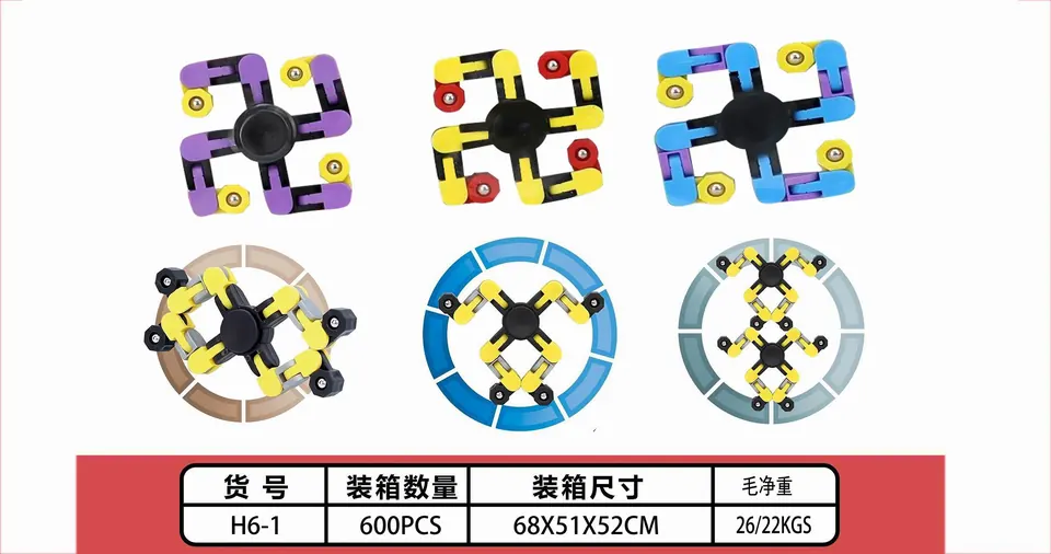 Fingertip Mechanical Gyroscope OPP Bag wholesale from Qili Toys