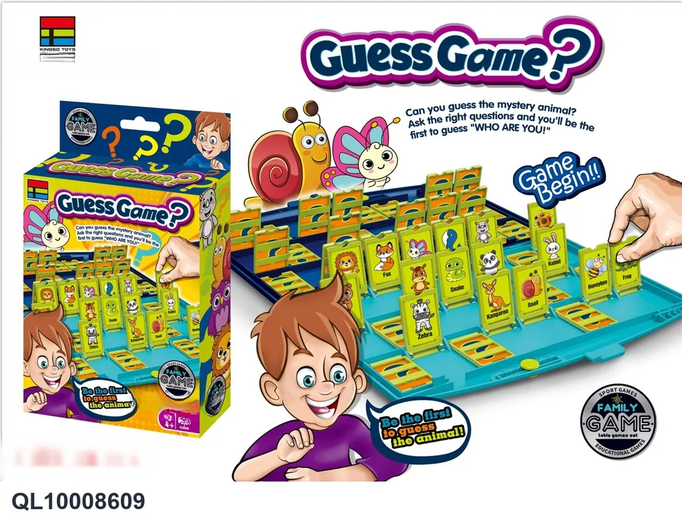 Guess The Animal Game Color Box wholesale from Qili Toys