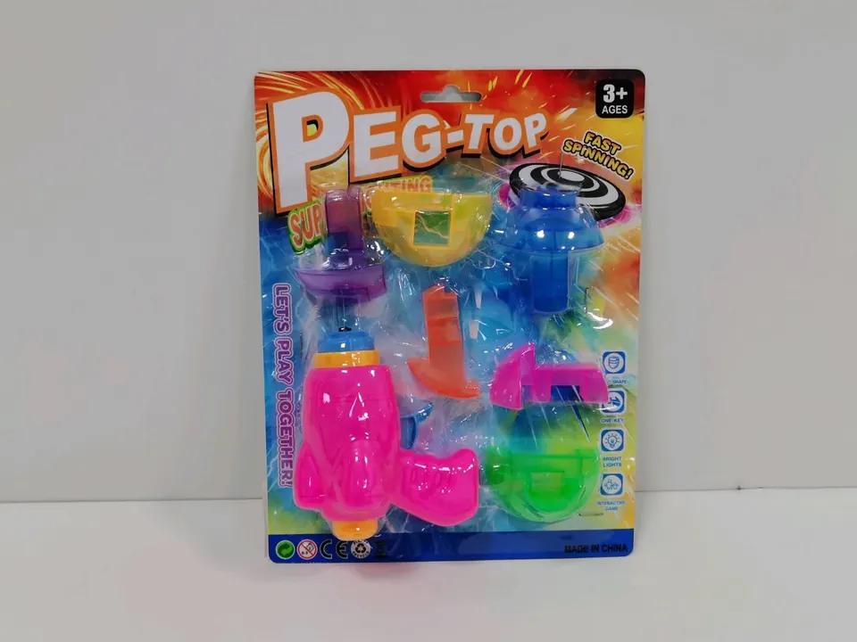 Gun DIY Two-Color Light Assembly Top Blister Board wholesale from Qili Toys
