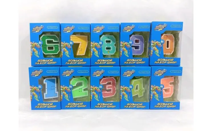 Medium Number-Dinosaur Transformers, 10 Styles Window Box wholesale from Qili Toys